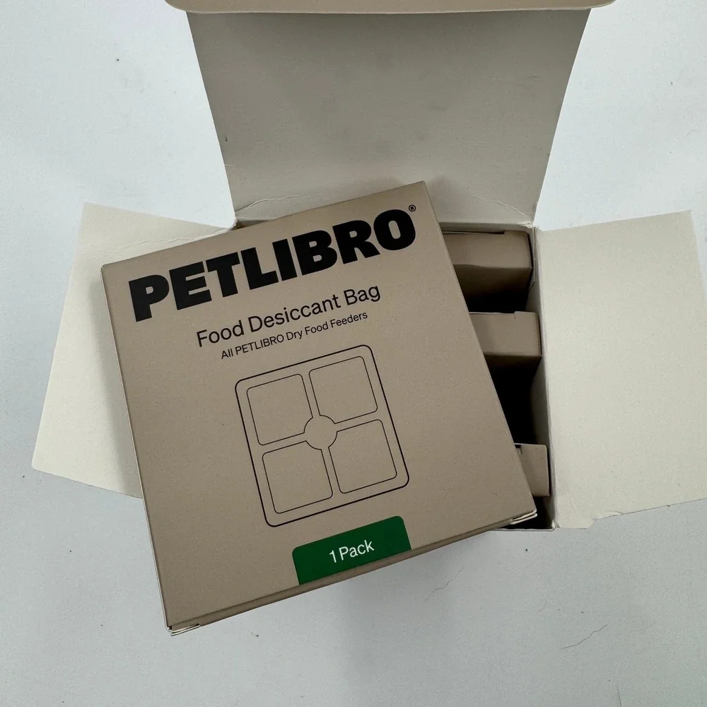 PETLIBRO Food Desiccant Bag‎ 4 Pack Replacement for Dry Food Feeders PLFD001